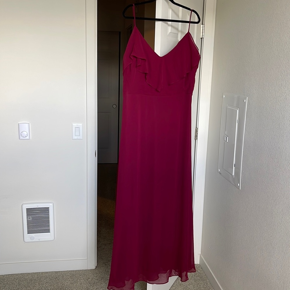 Plum dress